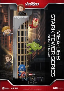 MEA-058 The Infinity Saga Stark Tower Series Blind Box Set (6PCS)