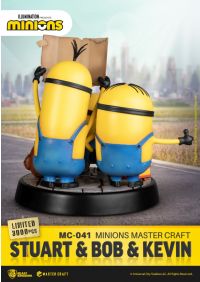 Beast-Kingdom USA | MC-041 Minions Master Craft Stuart & Bob & Kevin