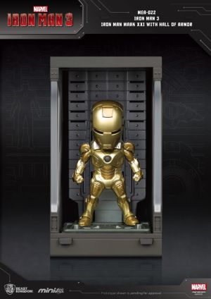 Iron Man 3 Iron Man Mark XXI with Hall of Armor