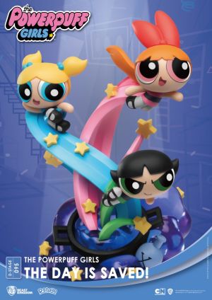 Diorama Stage-095-The Powerpuff Girls-The Day Is Saved