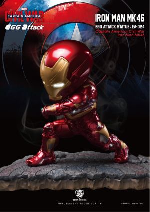 EA-024 Captain America: Civil War Iron Man MK46 Statue