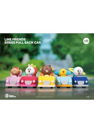 PBC-009SET Line Friends Series Pull Back Car Set
