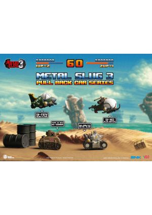 PBC-011 Metal Slug 3 Series Pull Back Car Set