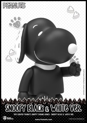 VPB-SSB04SP Peanuts Snoopy SYAKING-BANG!!: Snoopy (Black & White Ver.)