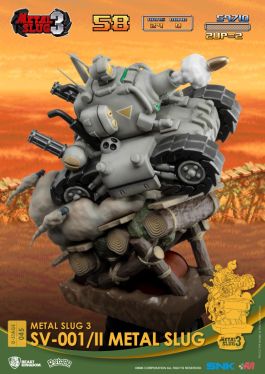 SNK L SLUG ジオラマ 5体セット SNK Licensed Metal Slug 3 Model Kit, 6+1 Vehicle Set, Snap-Fit