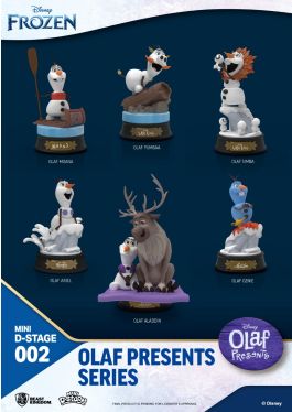 Beast-Kingdom USA | Mini Diorama Stage-002-Olaf Presents Series Set