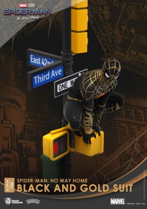 Diorama Stage-102-Spider-Man: No Way Home-Black and Gold Suit