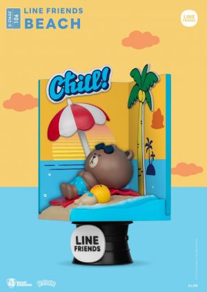 Line Friends - Beach Close Box