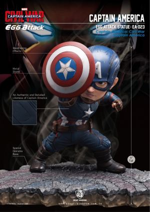 EA-023 Captain America: Civil War Captain America Statue