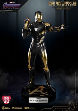 LS-085 Avengers: Endgame Iron Man Mark 85 Life Size Black and Gold Edition