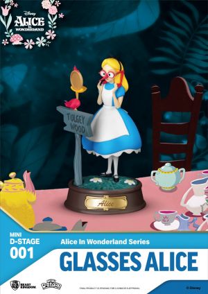 Mini Diorama Stage-001-Alice in Wonderland Series-Glasses Alice