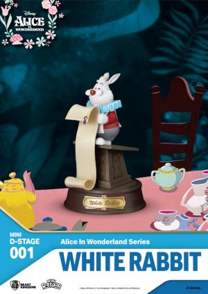 Mini Diorama Stage-001-Alice in Wonderland Series-White Rabbit