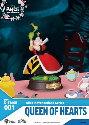 Mini Diorama Stage-001-Alice in Wonderland Series-Queen of Hearts