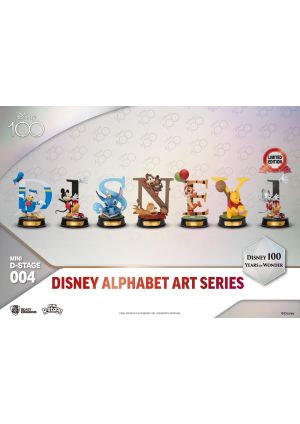 MDS-004-Disney 100 Years of Wonder-Disney Alphabet Art Series-Blind Box Set