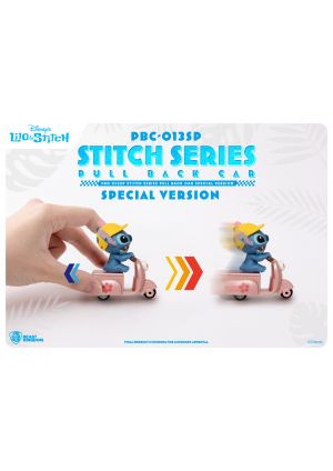 PBC-013SP Stitch Series Pull Back Car Special Version Blind box Set (6pcs)