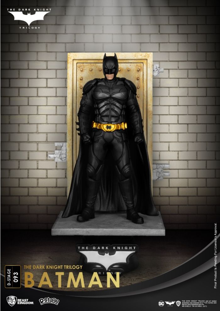 【ビーストキングダム】正規品 Dステージ バットマン ダークナイト・トリロジー Beast-Kingdom USA | Diorama Stage-093-The Dark Knight Trilogy-Batman