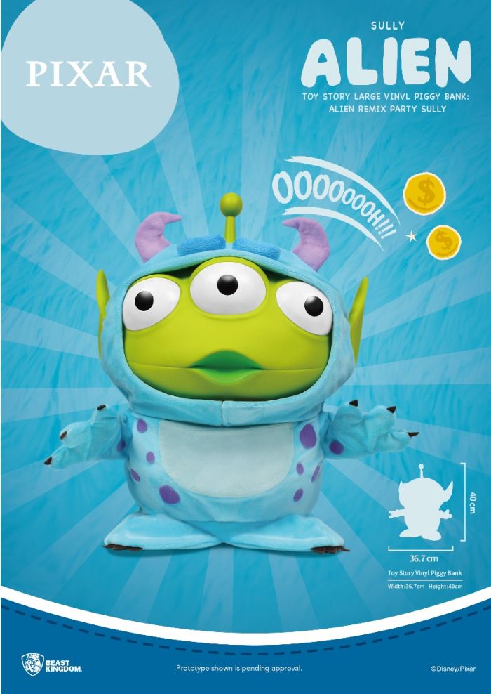 Beast-Kingdom USA | VPB-009-Toy Story Large Vinyl Piggy Bank