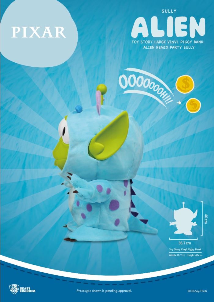 Beast-Kingdom USA | VPB-009-Toy Story Large Vinyl Piggy Bank