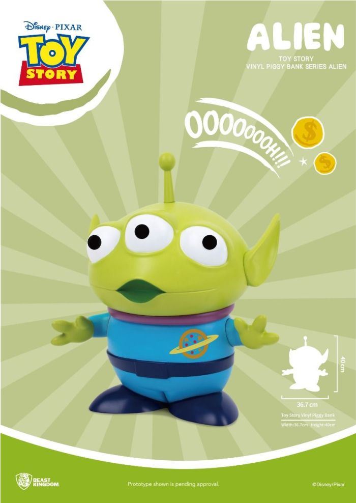 Beast-Kingdom USA | VPB-002-Toy Story Large Vinyl Piggy Bank