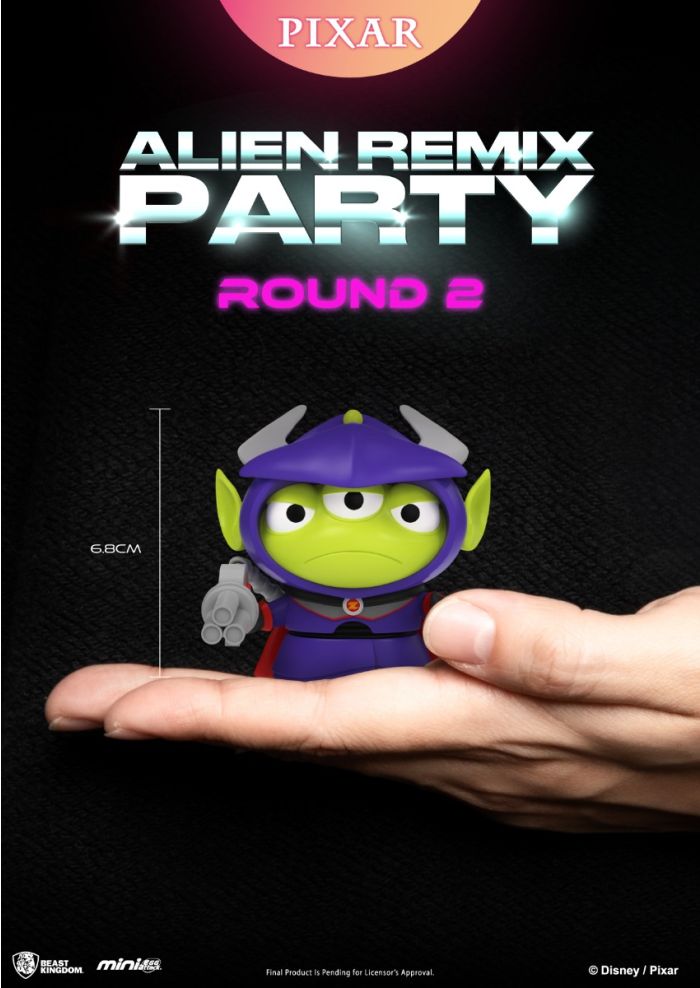 Beast-Kingdom USA | MEA-033 Alien Remix Party Round 2 Set (8pcs)