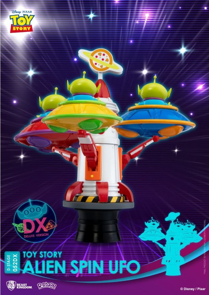 トイストーリー エイリアン フィギュア ALIEN SPIN UFO Beast-Kingdom USA | TOY STORY - ALIEN SPIN UFO