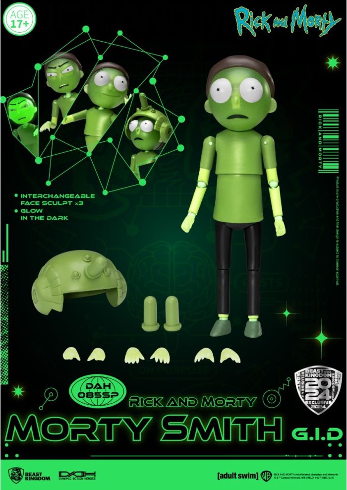 Beast-Kingdom USA DAH-085SP Rick and Morty Morty Smith