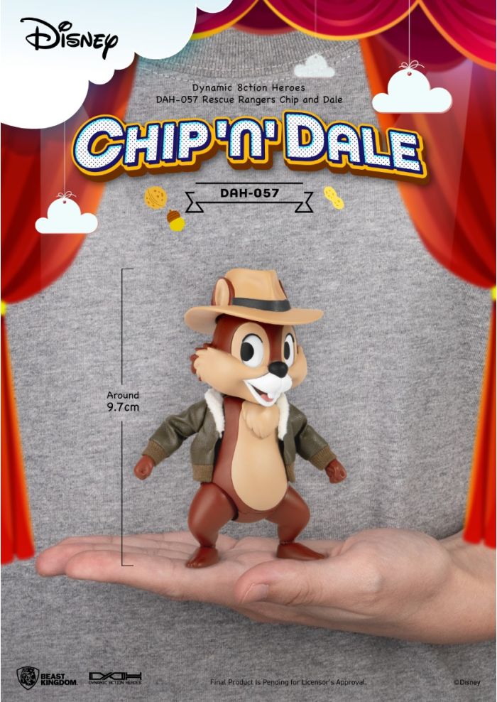 Beast-Kingdom USA | DAH-057 Rescue Rangers Chip and Dale