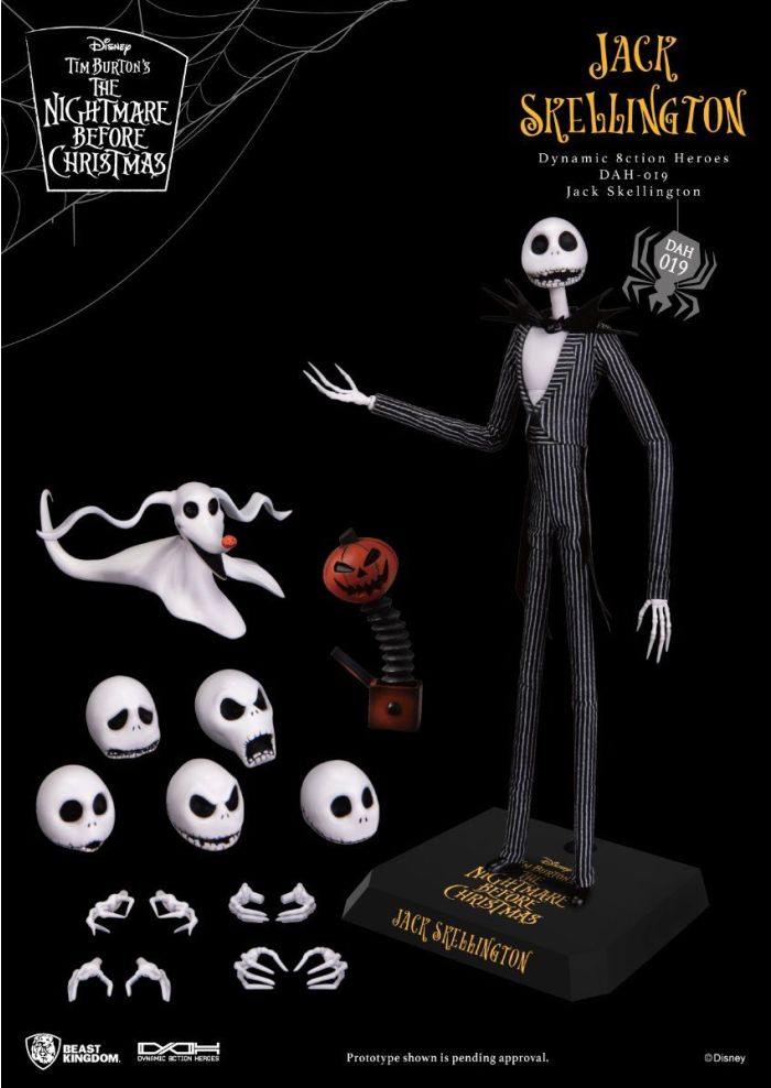 Jack Skellington- Different outlets Base Colors Available