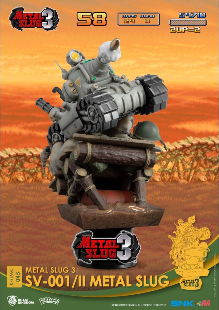 Beast-Kingdom USA | Diorama Stage-045-Metal Slug 3-SV-001/II Metal