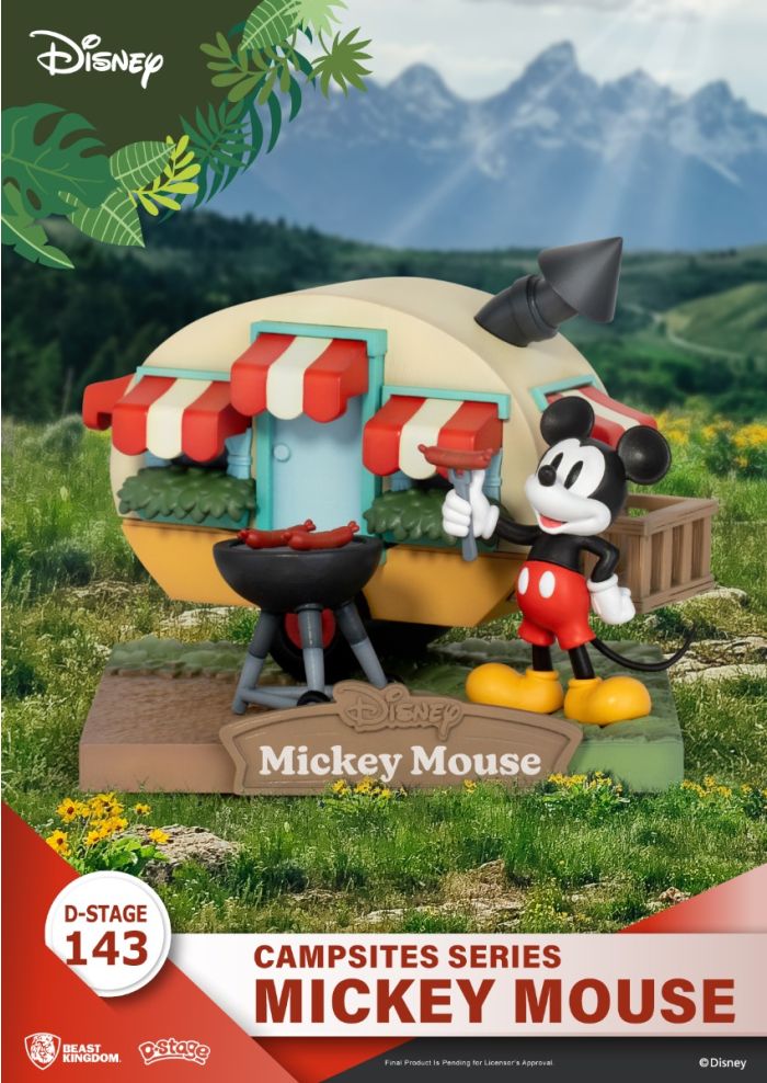 Beast-Kingdom USA | DS-143-Campsites Series-Mickey Mouse