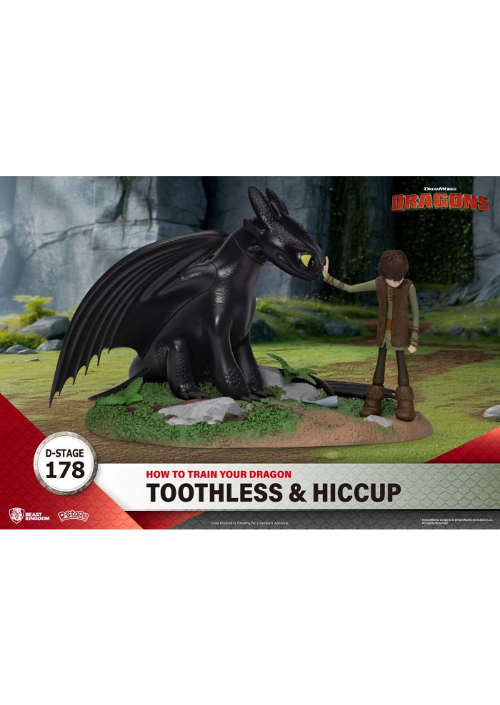 Beast-Kingdom USA | DS-178 - How to Train Your Dragon - Toothless