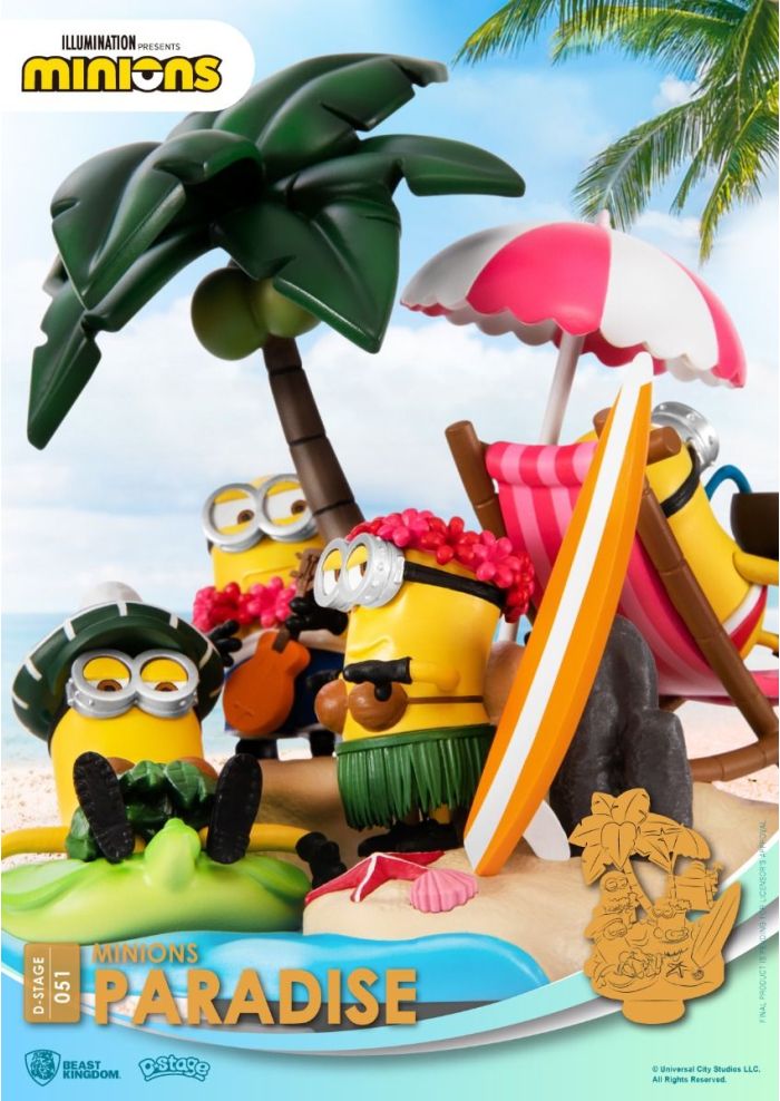 Beast-Kingdom USA | DS-051- MINIONS-PARADISE