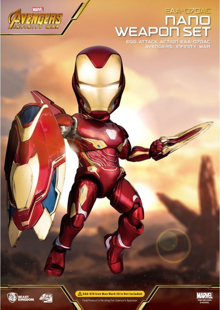 Beast-Kingdom USA | EAA-070AC Avengers:Infinity War Iron Man Nano