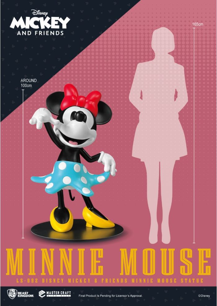 Beast-Kingdom USA | LS-092 Disney Mickey & Friends Minnie Mouse Statue