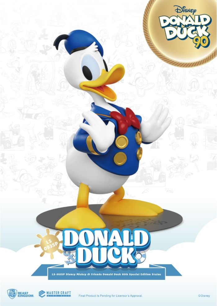 Beast-Kingdom USA | LS-093SP Disney Mickey & Friends Donald Duck