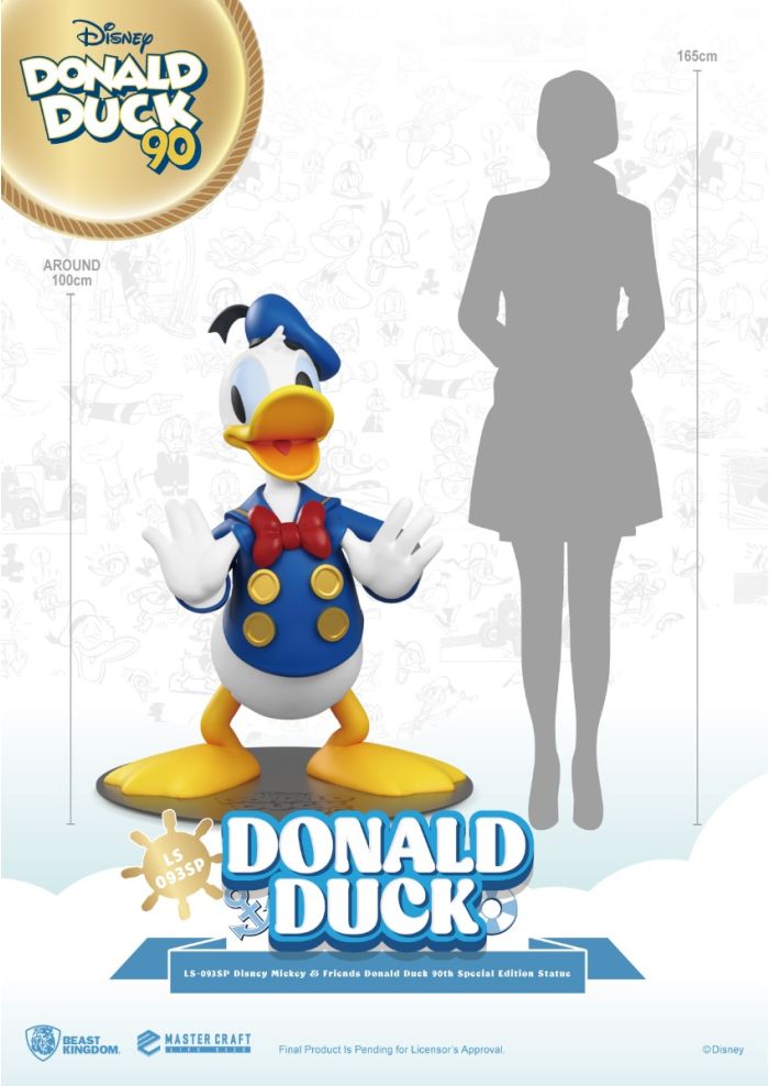 Beast-Kingdom USA | LS-093SP Disney Mickey & Friends Donald Duck