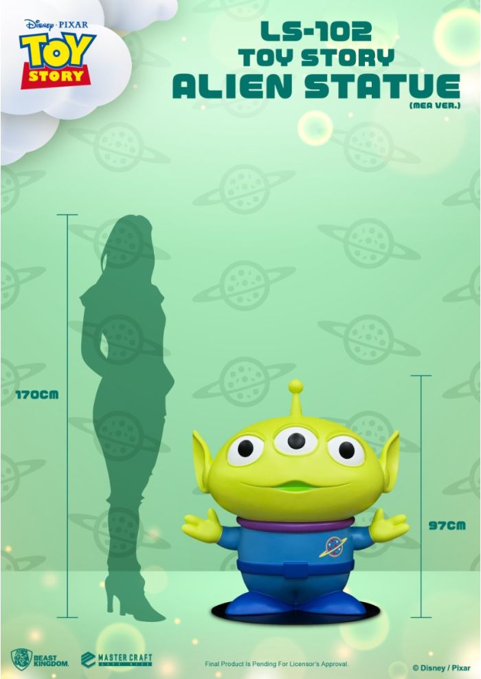 Beast-Kingdom USA LS-102 Toy Story Alien Statue (MEA
