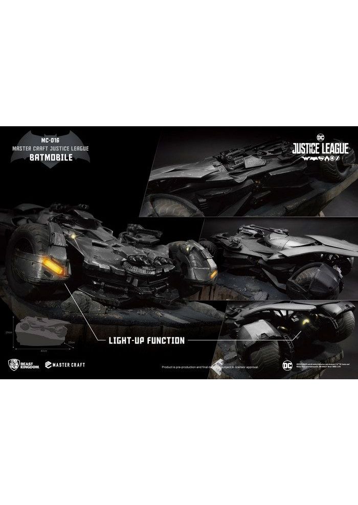 ビーストキングダム マスタークラフト バットモービル スタチュー Beast-Kingdom USA | Justice League Master Craft Batmobile