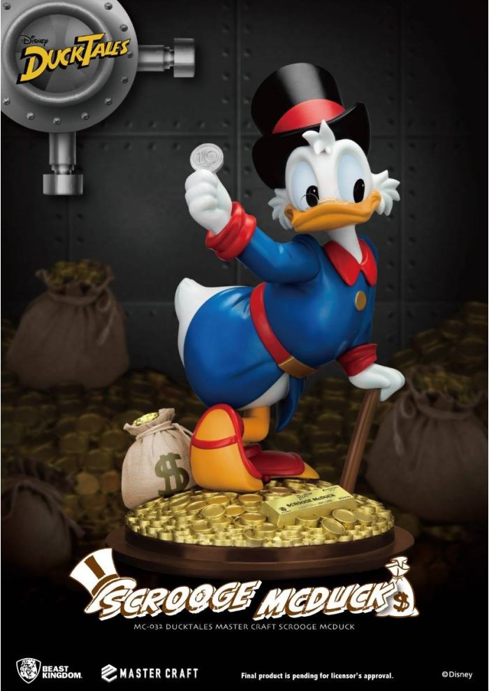 Beast-Kingdom USA | MC-032 DuckTales Master Craft Scrooge McDuck