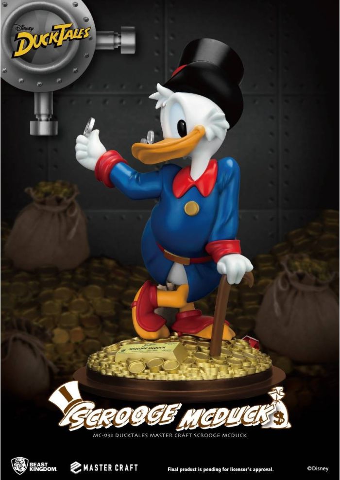 Beast-Kingdom USA | MC-032 DuckTales Master Craft Scrooge McDuck