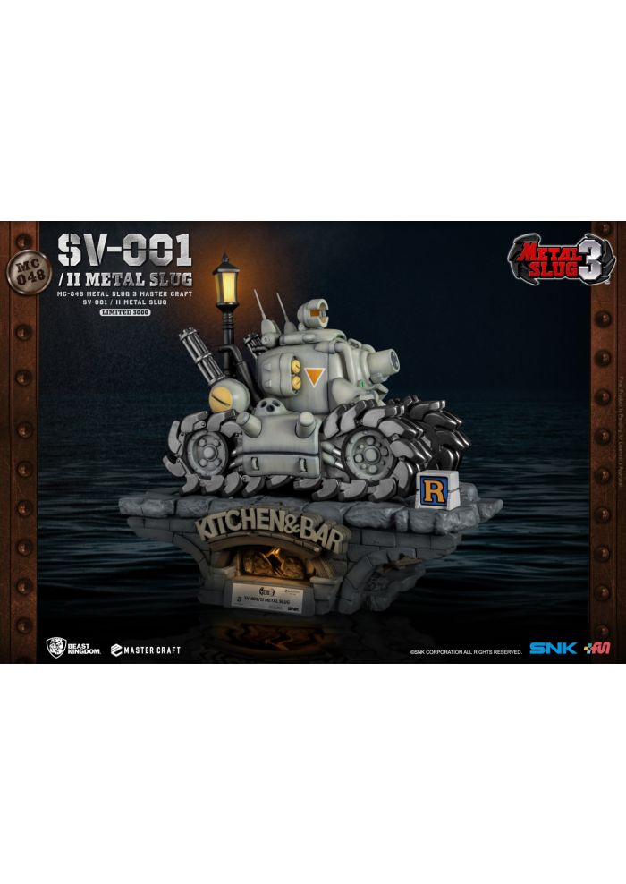L SLUG メタスラSV-001 // Master Craft Beast-Kingdom USA | MC-048 Metal Slug3 Master Craft SV-001/II