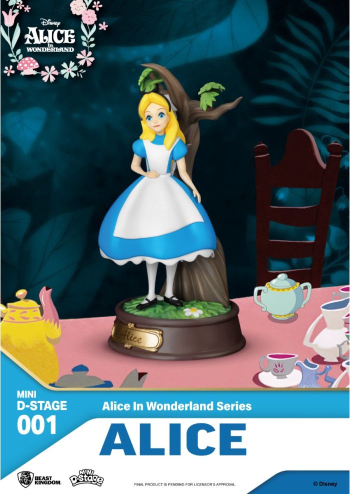Beast-Kingdom USA | Mini Diorama Stage-001-Alice in Wonderland