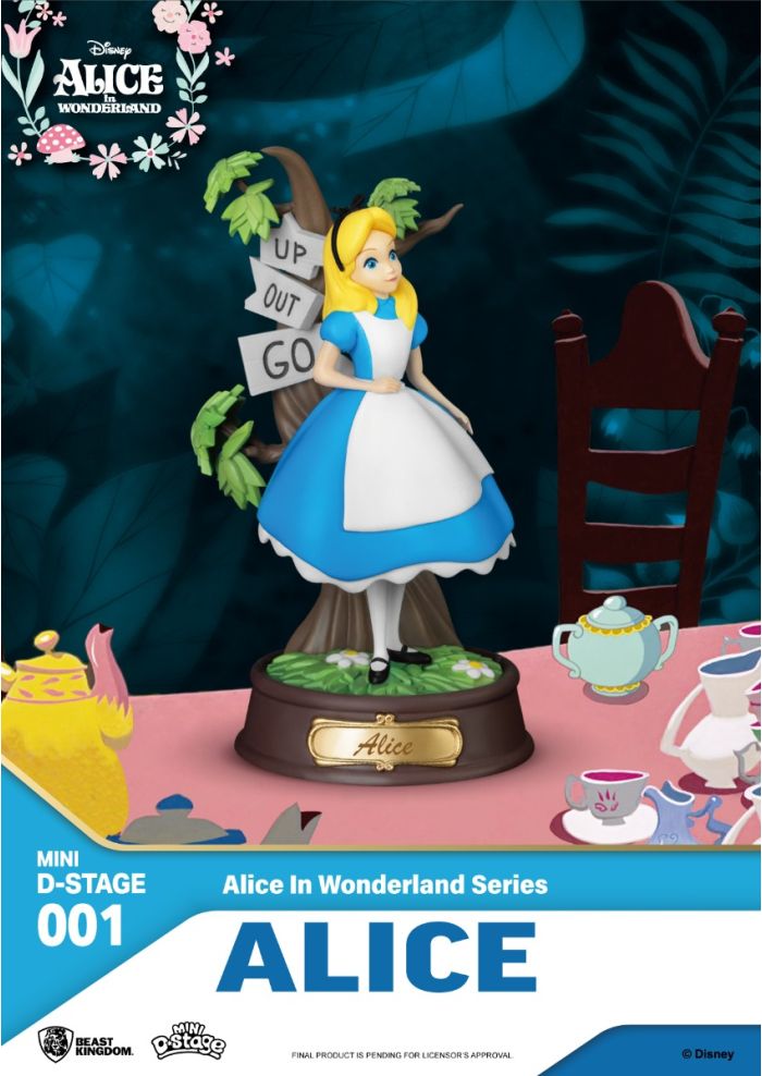 Beast-Kingdom USA | Mini Diorama Stage-001-Alice in Wonderland