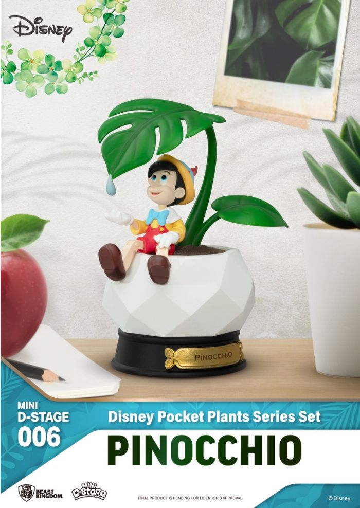 Beast-Kingdom USA | MDS-006-Disney Pocket Plants Series Set
