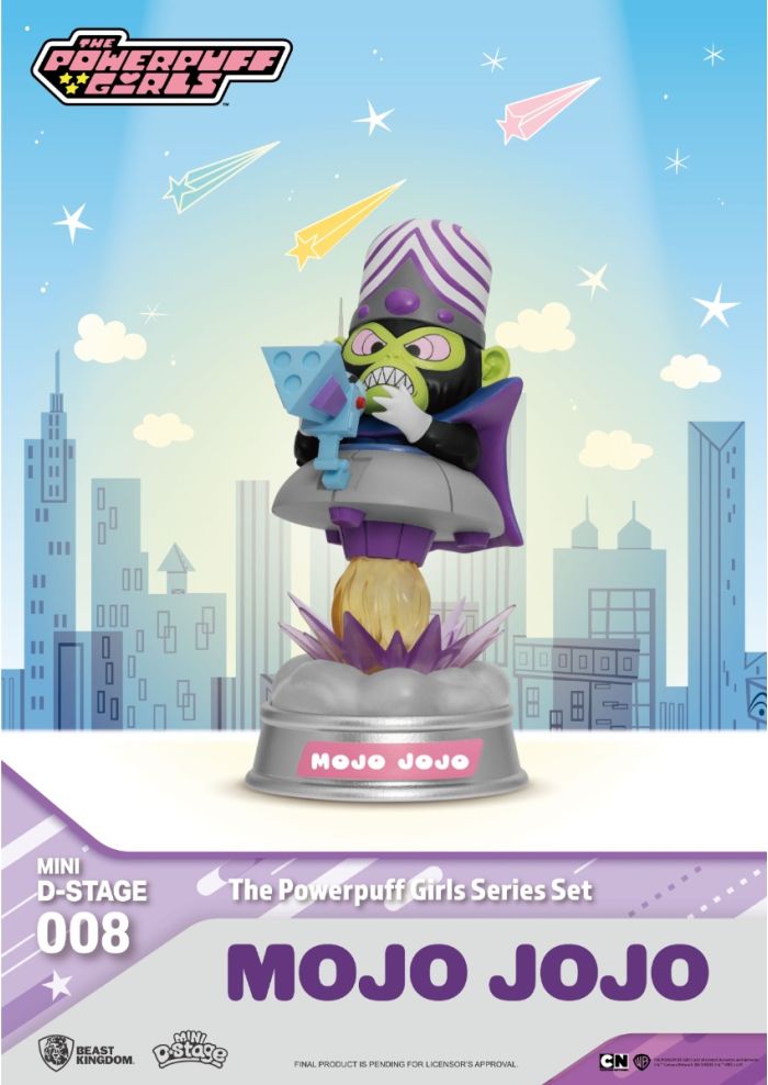 Beast-Kingdom USA | MDS-008-The Powerpuff Girls Series Mojo Jojo