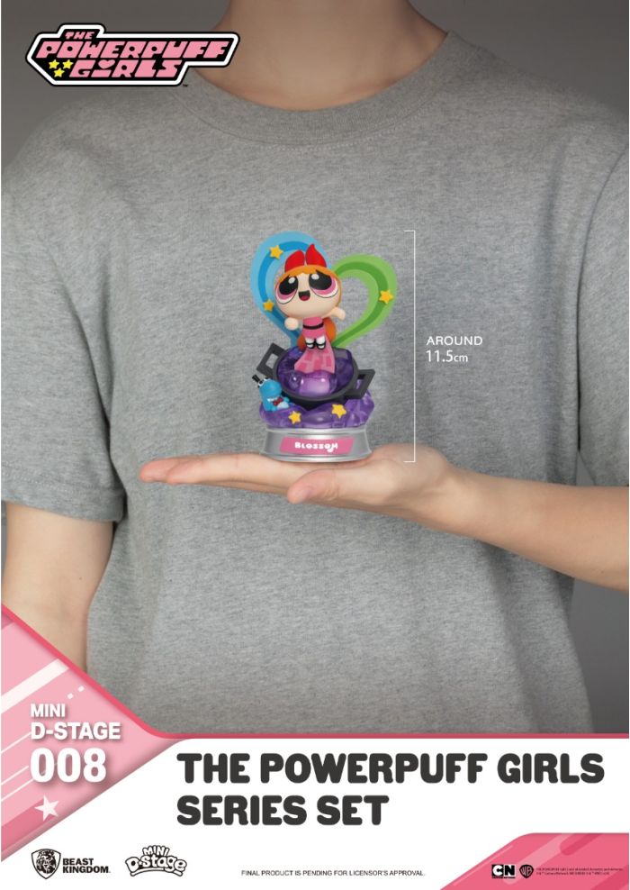 Beast-Kingdom USA | MDS-008-The Powerpuff Girls Series Blossom
