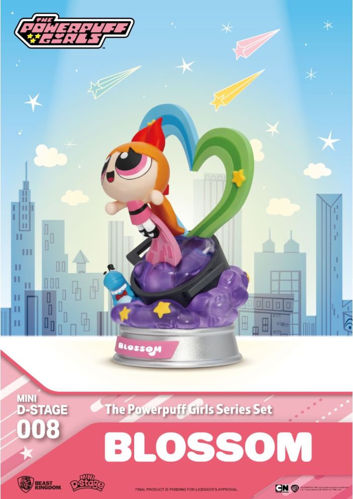 Beast-Kingdom USA | MDS-008-The Powerpuff Girls Series Blossom