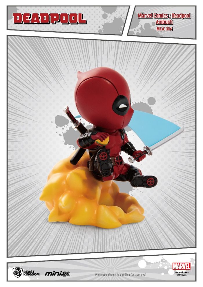 Beast-Kingdom USA | Marvel Comics: Mini Egg Attack - Deadpool Ambush