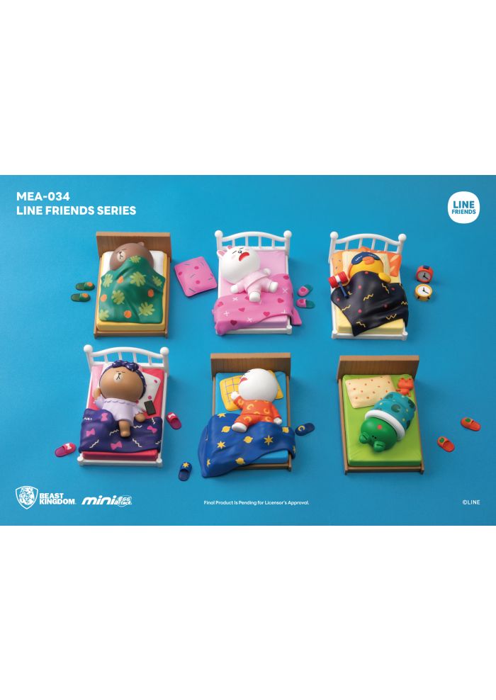 Beast-Kingdom USA | MEA-034 LINE FRIENDS Series Night-night Set
