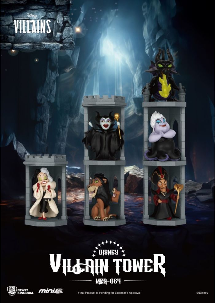 DISNEY VILLIAN TOWER ディズニーヴィランズタワー フィギュア Beast-Kingdom USA | MEA-064 Disney Villain Tower Series Blind Box
